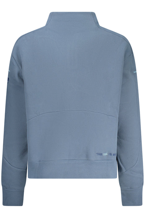 North Sails Womens Blue Zip-Up Sweatshirt