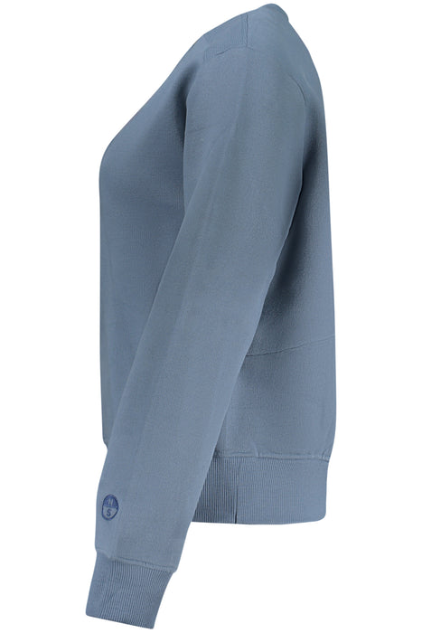 North Sails Womens Blue Zip-Up Sweatshirt