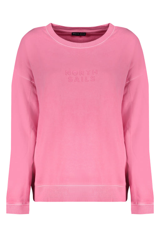 North Sails Pink Womens Zipless Sweatshirt