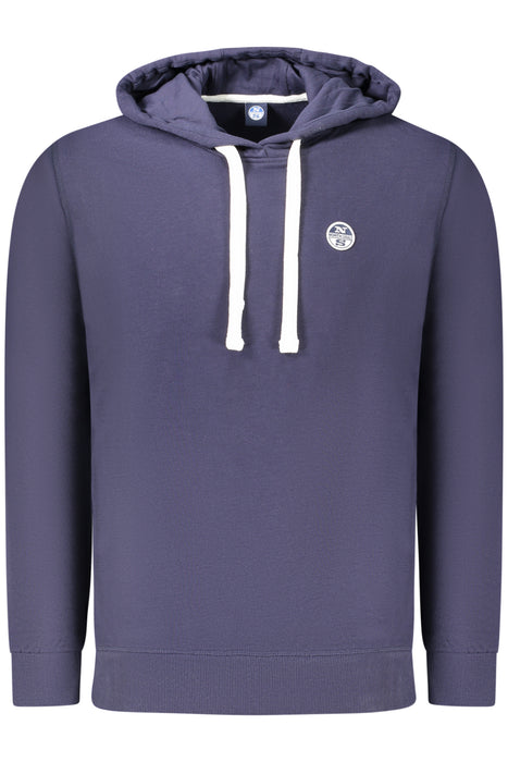 North Sails Mens Zip-Up Sweatshirt Blue