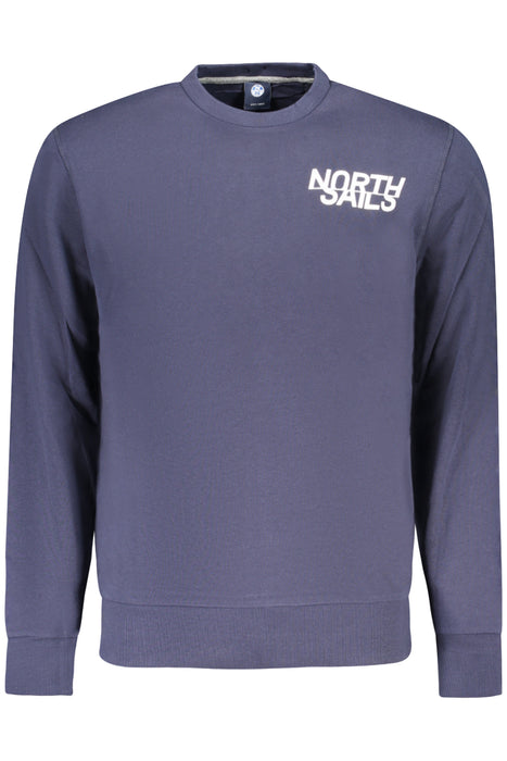 North Sails Mens Blue Zip-Up Sweatshirt