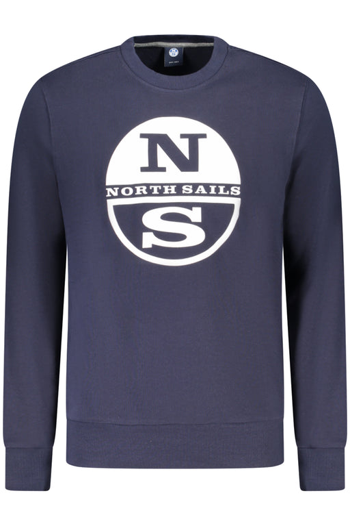 North Sails Mens Blue Zip-Up Sweatshirt