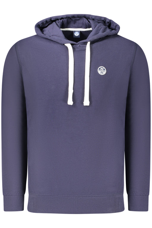 North Sails Mens Zip-Up Sweatshirt Blue