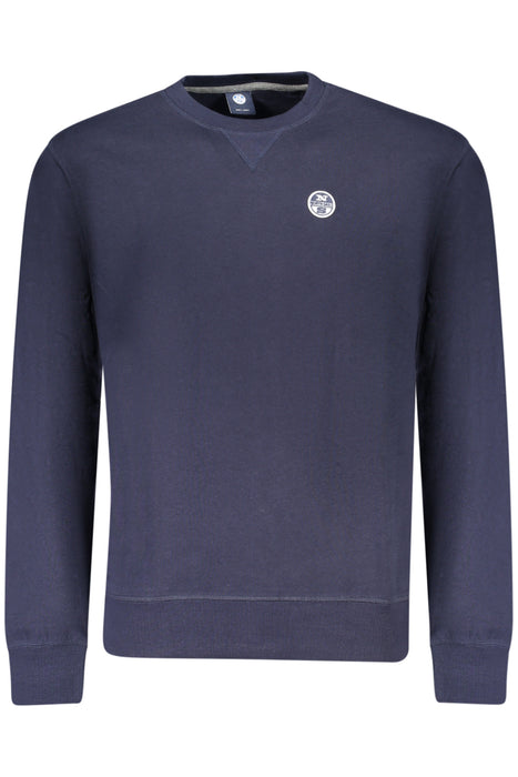 North Sails Mens Blue Zip-Up Sweatshirt