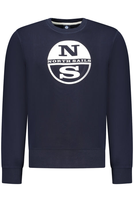 North Sails Mens Blue Zip-Up Sweatshirt