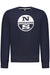 North Sails Mens Blue Zip-Up Sweatshirt