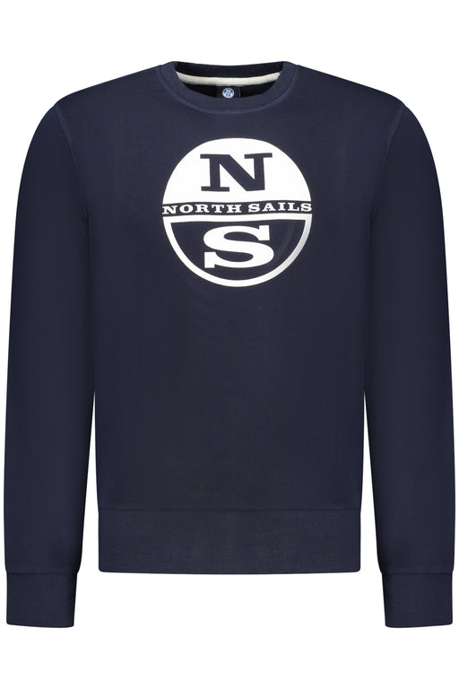 North Sails Mens Blue Zip-Up Sweatshirt