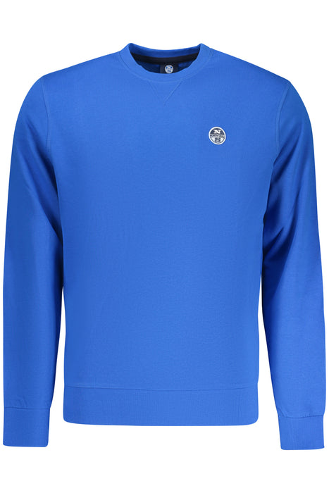 North Sails Mens Blue Zip-Up Sweatshirt