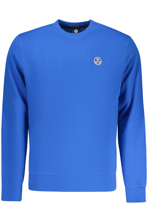 North Sails Mens Blue Zip-Up Sweatshirt