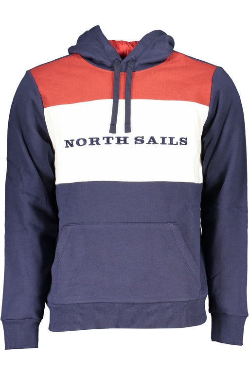 North Sails Mens Blue Zipless Sweatshirt