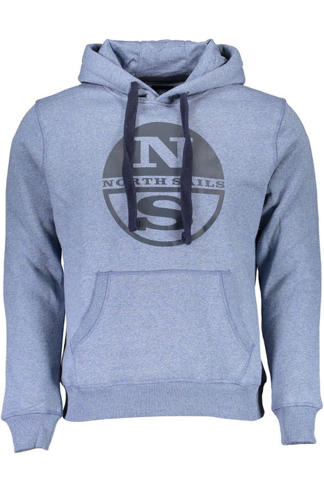 North Sails Man Blue Sweatshirt Without Zip