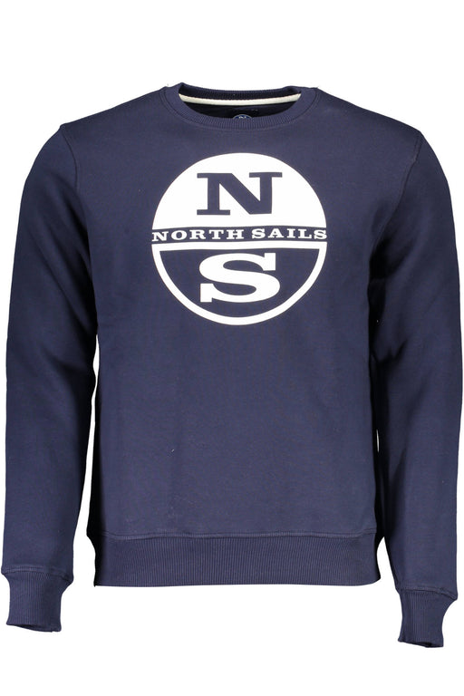 North Sails Man Blue Sweatshirt Without Zip