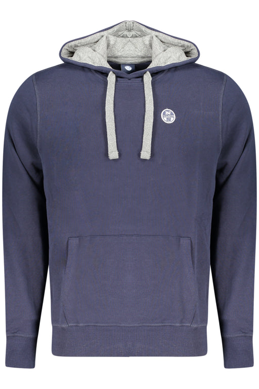 North Sails Mens Blue Zip-Up Sweatshirt