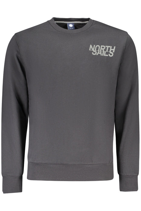 North Sails Mens Black Zip-Up Sweatshirt