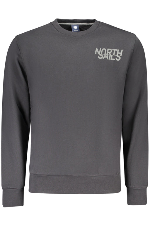 North Sails Mens Black Zip-Up Sweatshirt