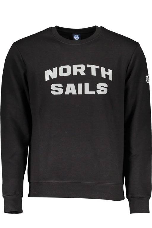 North Sails Mens Black Zip-Up Sweatshirt