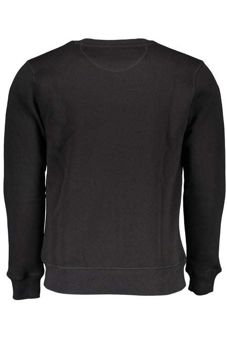 North Sails Black Man Sweatshirt Without Zip