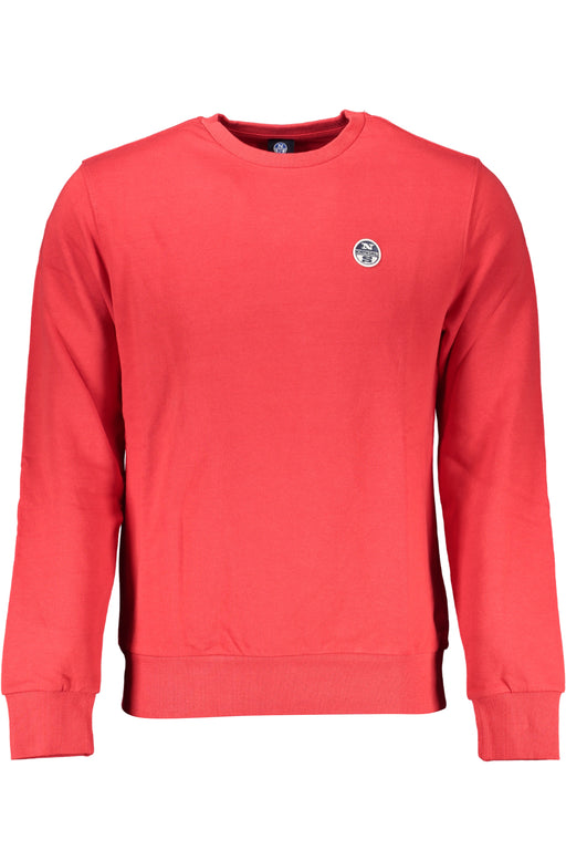 North Sails Mens Red Zip-Out Sweatshirt