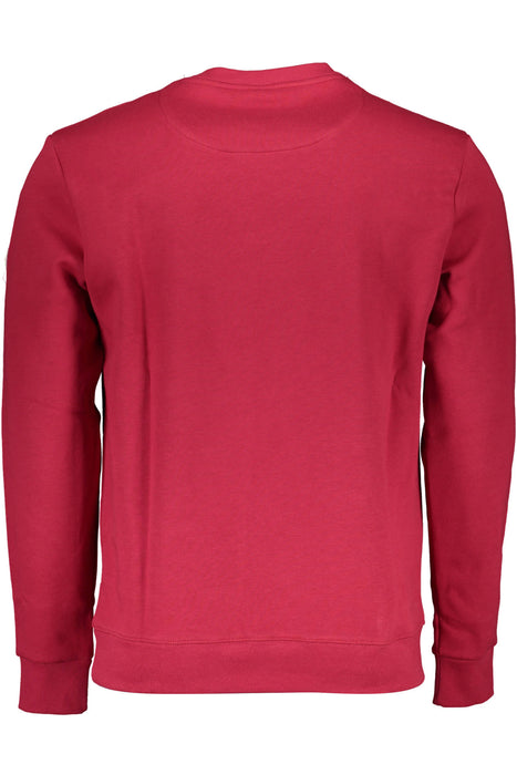 North Sails Red Mens Zip-Up Sweatshirt