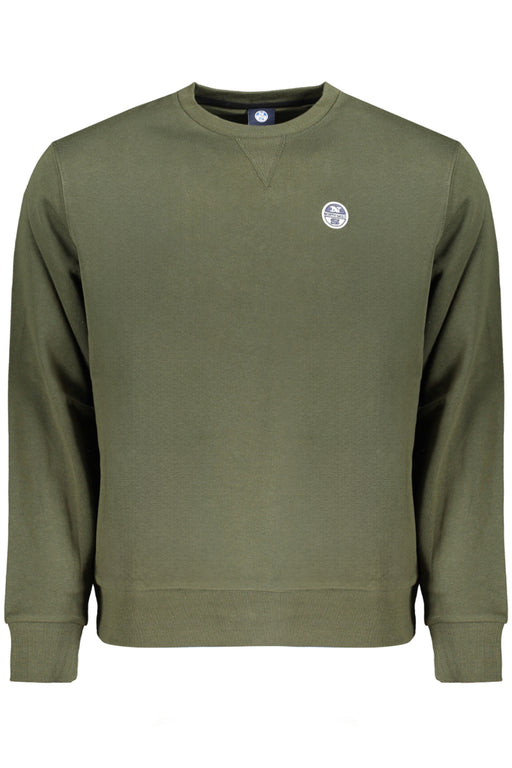 North Sails Mens Zip-Up Sweatshirt Green