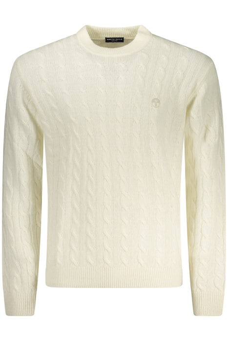North Sails Mens White Sweater