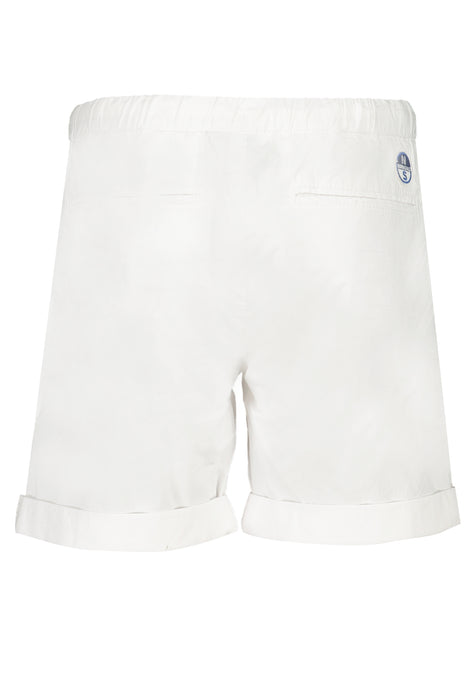 North Sails White Short Pants For Children