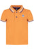 North Sails Orange Short Sleeved Polo Shirt For Children