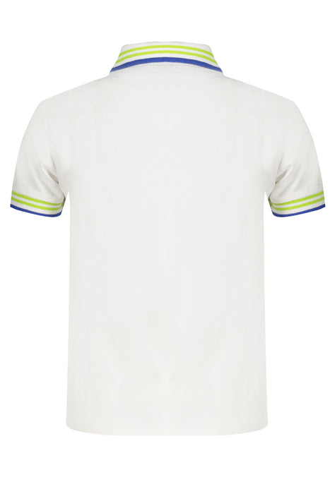 North Sails White Short Sleeved Polo Shirt For Children