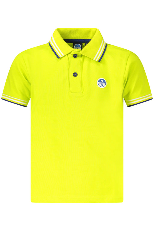 North Sails Short Sleeve Polo Children Yellow