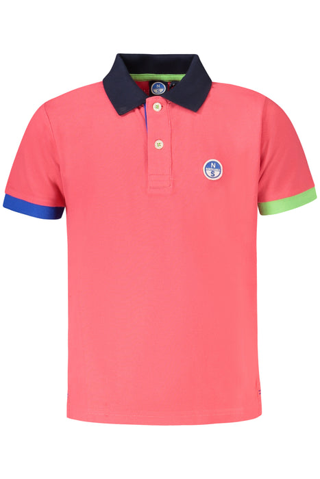 North Sails Polo Short Sleeves Children Pink