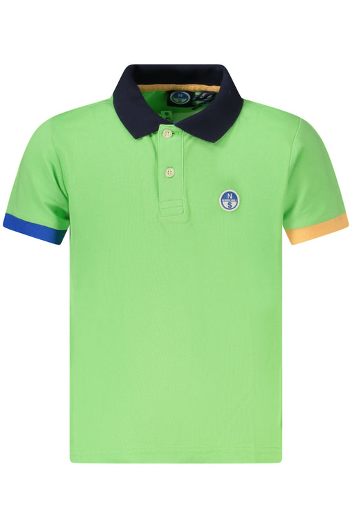 North Sails Children'S Short Sleeve Polo Green