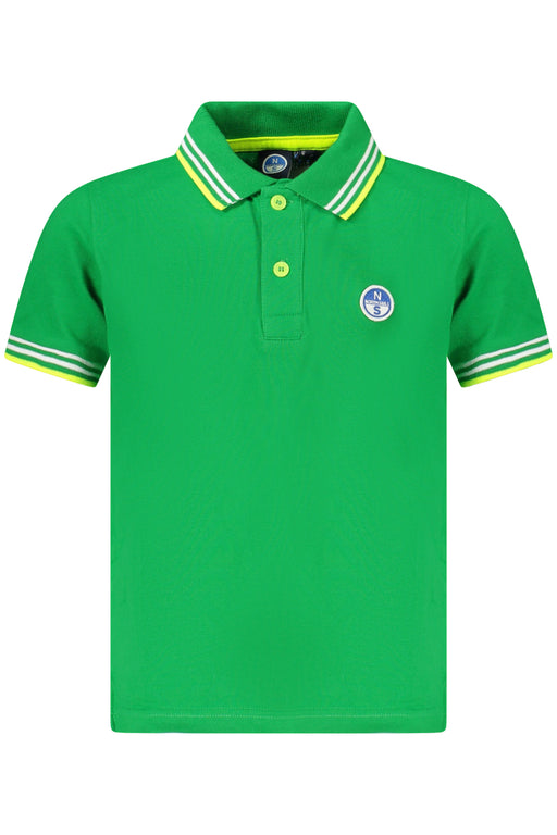 North Sails Children'S Short Sleeve Polo Green