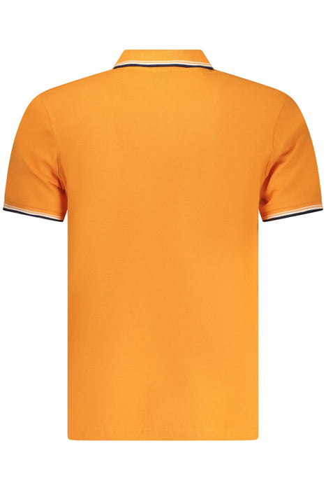 North Sails Mens Short-Sleeve Polo Shirt, Orange