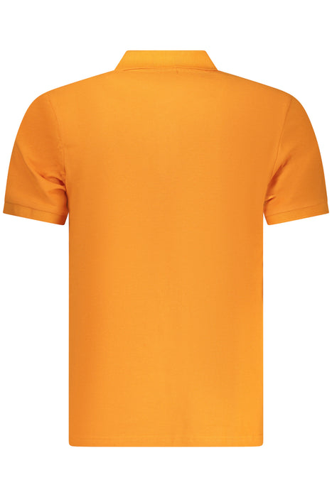North Sails Mens Short-Sleeve Polo Shirt, Orange