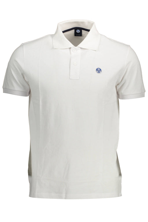 North Sails Mens Short Sleeve Polo White