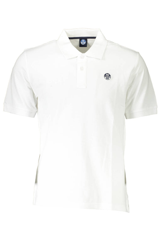 North Sails Mens Short Sleeve Polo White