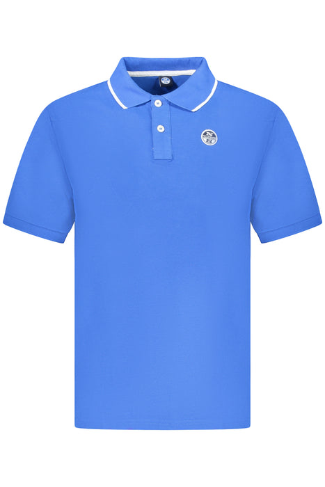 North Sails Mens Short Sleeve Polo Blue