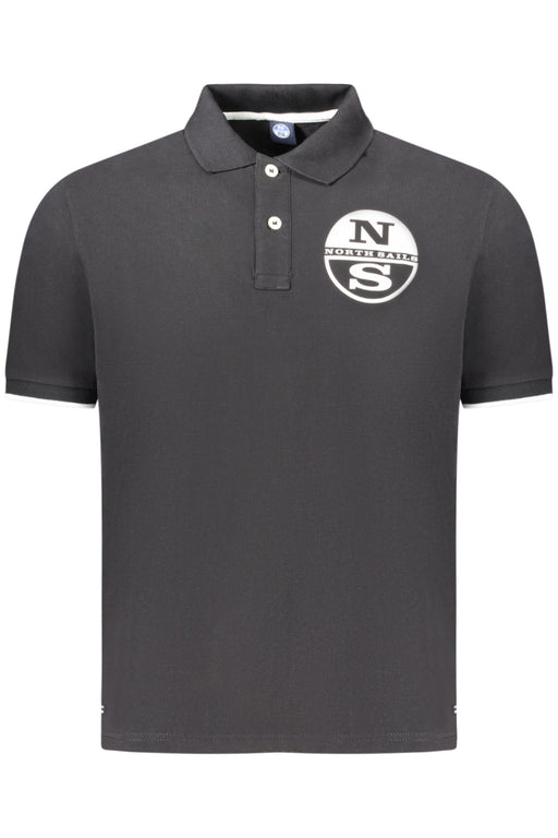 North Sails Mens Short Sleeve Polo Black