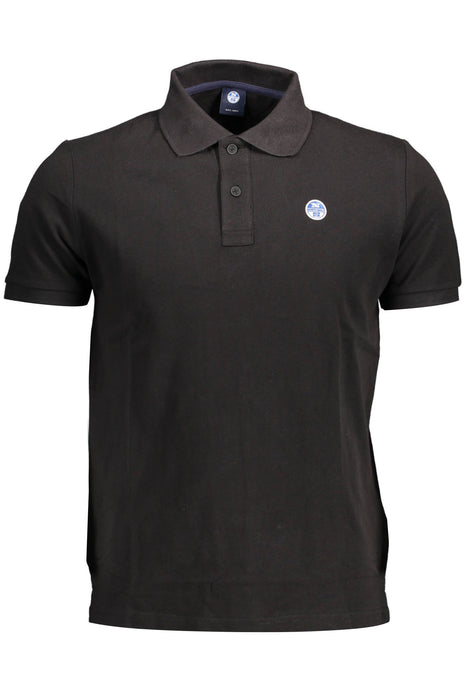 North Sails Mens Short Sleeve Polo Black