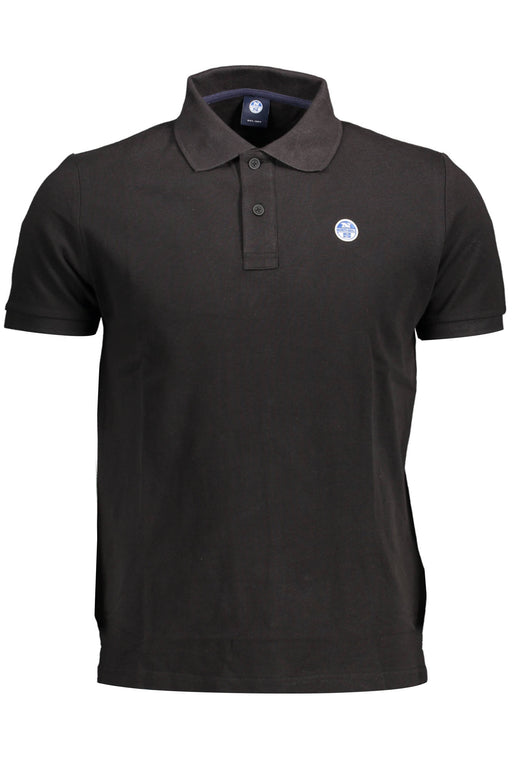 North Sails Mens Short Sleeve Polo Black