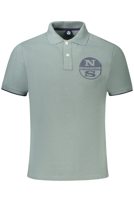 North Sails Mens Short Sleeve Polo Green