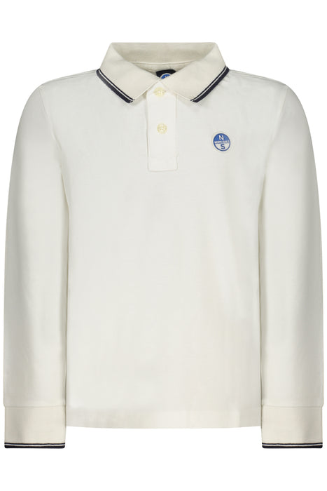 North Sails Long-Sleeved Polo Shirt For Kids, White