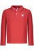 North Sails Kids' Long-Sleeved Polo Shirt, Red