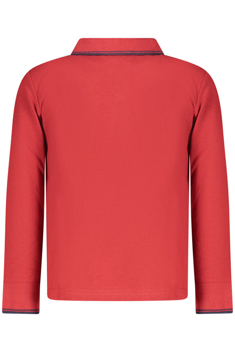 North Sails Kids' Long-Sleeved Polo Shirt, Red