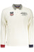 North Sails Mens Long-Sleeved Polo Shirt White