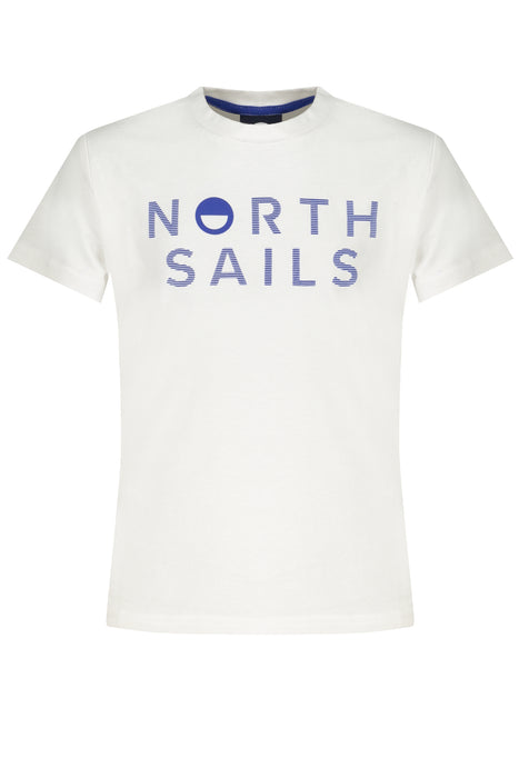 North Sails White Short Sleeved T-Shirt For Children