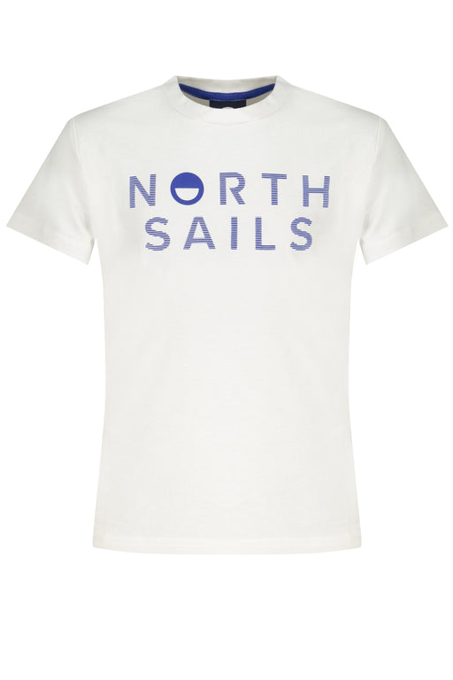 North Sails White Short Sleeved T-Shirt For Children