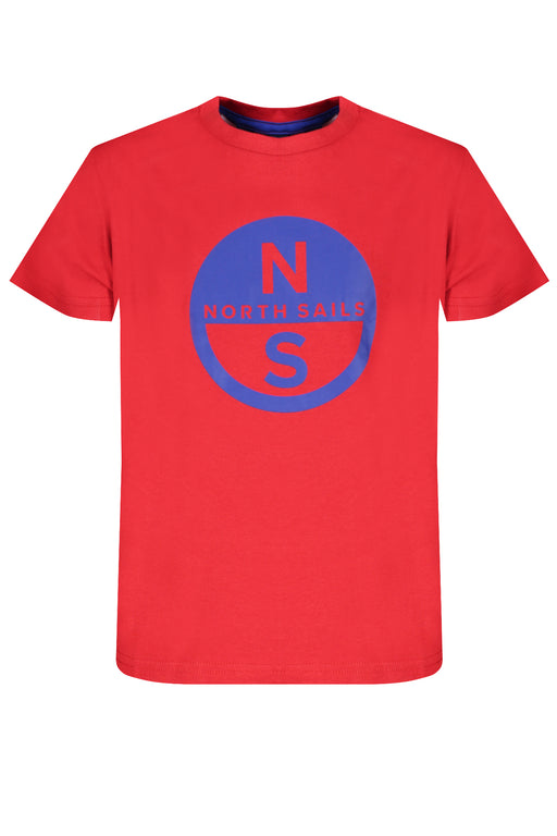 North Sails Short Sleeved T-Shirt For Children Red