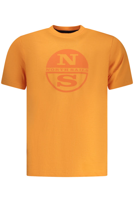 North Sails Mens Short-Sleeve T-Shirt Orange