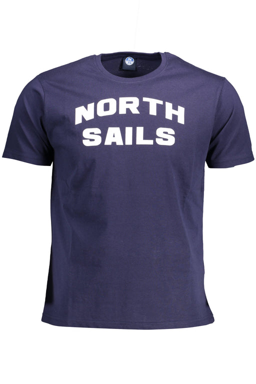 North Sails Mens Short Sleeve T-Shirt Blue
